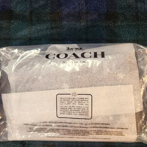 Coach Cosmos Corner-zip Wristlet